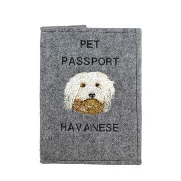 Artdog Havanski ovčar - etui za pasji potni list, ovitek za dokumente, potovalno darilo znamke Art-Dog