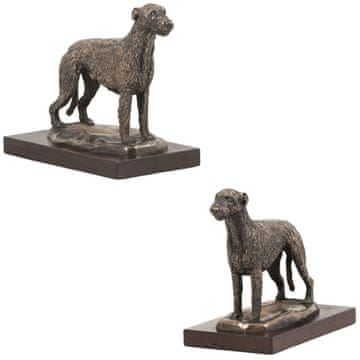 Artdog Irski volčji hrt - pasja figurica, pisarniška figurica, pokal za pasjo razstavo znamke Art-Dog