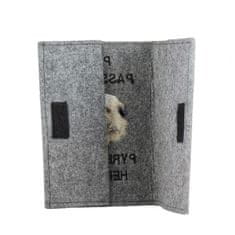 Artdog Pirenejski ovčar - etui za potni list, ovitek za dokumente, darilo za potovanje znamke Art-Dog