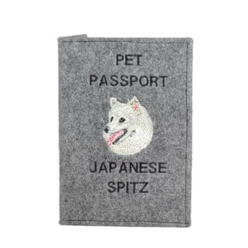 Artdog Japonski špic - etui za pasji potni list, ovitek za dokumente, potovalno darilo znamke Art-Dog