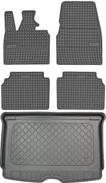 shumee BMW i3 Hatchback od 11/2013 komplet - gumijaste avtotesnine + zaščitna preproga za prtljažnik