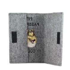 Artdog Rough Collie - etui za pasji potni list, ovitek za dokumente, potovalno darilo znamke Art-Dog