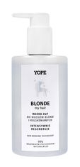 Yope Yope Blonde My Hair maska 2 v 1 za blond in posvetljene lase - intenzivna regeneracija 300 ml