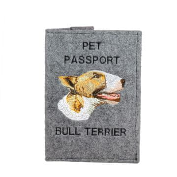 Artdog Bull terier - etui za pasji potni list, ovitek za dokumente, potovalno darilo znamke Art-Dog