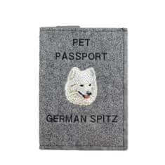 Artdog Nemški špic - etui za pasji potni list, ovitek za dokumente, potovalno darilo znamke Art-Dog