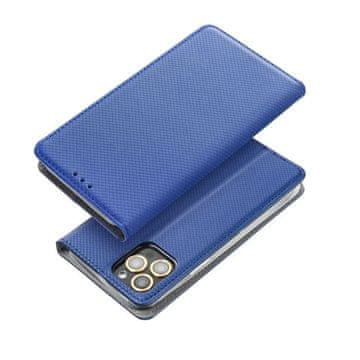 OVITEK ZA IPHONE 13 PRO Z ZAKLOPOM IN MAGNETOM, TEMNO MODER + STEKLO