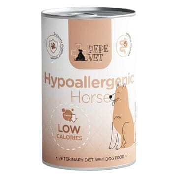 Paka Zwierzaka PAKA ZWIERZAKA Pepe Vet Hypoallergenic Mono Horse - Mokra hrana za pse - 400 g
