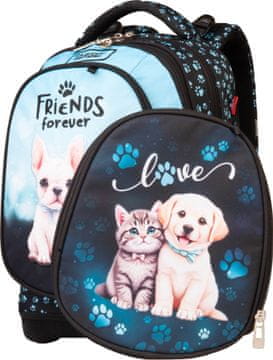 Target Šolska torba za prvo triado SUPERLIGHT 2 face Friends Forever 29599