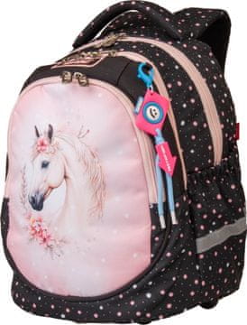 Target SUPERLIGHT Petit SOFT Pony Blossom 29591, šolska torba za prvo triado