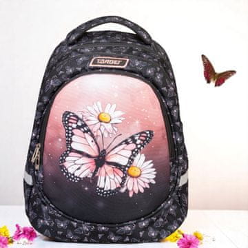 Target Šolska torba za prvo triado SUPERLIGHT Petit SOFT Spring Butterfly 28596