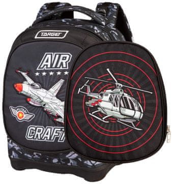 Target Šolska torba za prvo triado SUPERLIGHT Petit 2 face Air Craft 28045