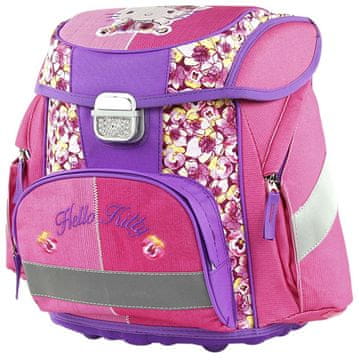 Target Nahtrbtnik kvadratna torba Hello Kitty magenta/violet