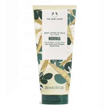 The Body Shop Losjon za telo za normalno do suho kožo Moringa (losjon za telo) 200 ml