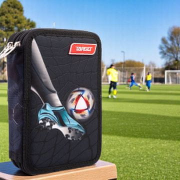 Target Peresnica DOUBLE Soccer Fan 28771 - polna z dvema zadrgama