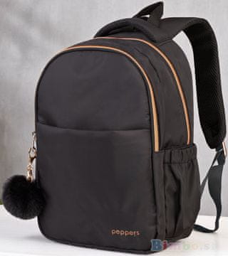 Target Nahrbtnik Milano peppers Black 28723 - za srednjo šolo
