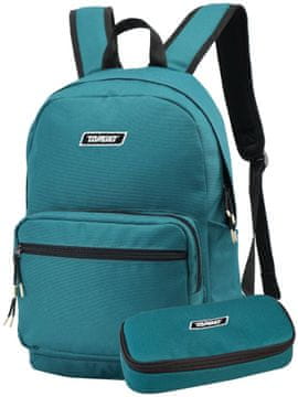 Target Nahrbtnik za srednjo šolo COSMOS Teal 28680