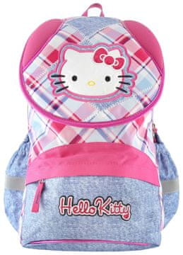 Target Šolski anatomski nahrbtnik ST1 Hello Kitty Blue Jeans