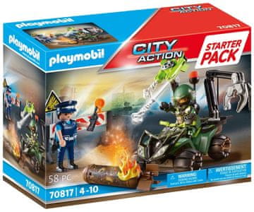 Playmobil Začetni set Policijsko usposabljanje 70817 - Playmobil City Action