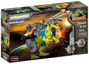 Playmobil Spisauros - Dvojna moč obrambe 70625 - Playmobil Dinos