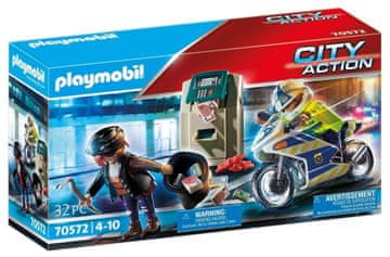 Playmobil Lov na bančna roparja 70572 - City Action