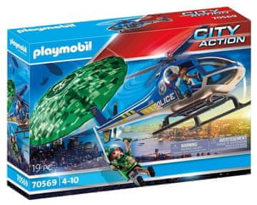 Playmobil Set Policijsko iskanje s padalom 70569 - Playmobil Police