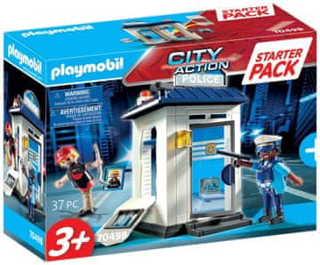 Playmobil Začetni set Policijska postaja 70498 - City Action