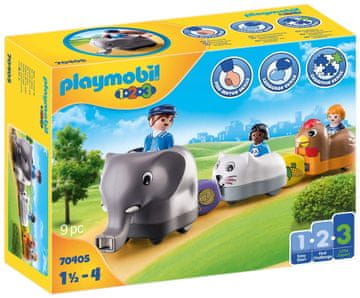 Playmobil Živalski vlakec 70405 - Playmobil 1.2.3.