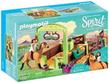 Playmobil Lucky in spirit s konjsko ogrado 9478 - Spirit