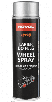 NOVOL Lak za platišča Novol Silver sprej 500 ml