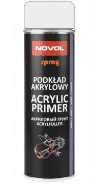 NOVOL Novol akrilni temeljni premaz bel sprej