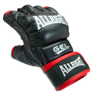 shumee MMA PRO rokavice iz usnja, črne barve, velikost XL, allright 1539