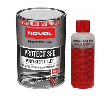 NOVOL Novol poliestrska zaščita za podlago 380 0,8 l + 0,8 l