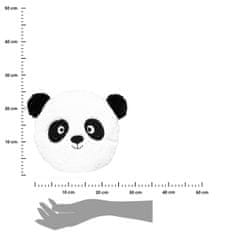 Atmosphera Okrogla bela blazina panda s 3D ušesi