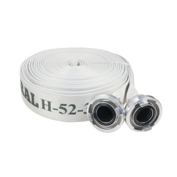shumee Gasilska cev za gasilske črpalke s Storz priključki, bela, FI-52 mm, PZL hydral