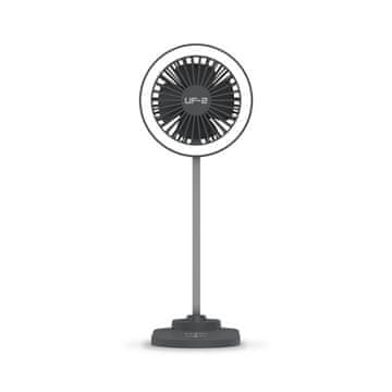 Veho Veho UF-2 3-v-1 namizna postaja - USB ventilator - Qi polnilnik - LED svetilka, VUF-002-UF2