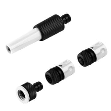 shumee Škropilnik s kompletom priključkov 1/2”, adapterjem 3/4”-1/2” in dvema hitrima priključkoma