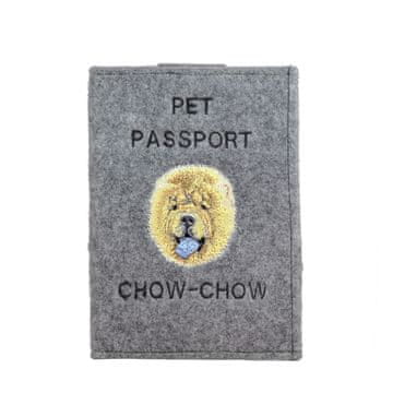 Artdog Chow Chow - etui za pasji potni list, ovitek za dokumente, potovalno darilo znamke Art-Dog