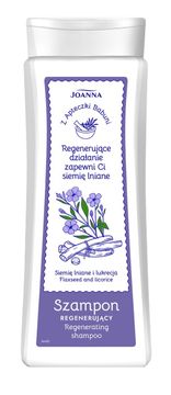 Joanna Šampon za lase Joanna iz kompleta prve pomoči babice - laneno seme in sladki koren 300 ml
