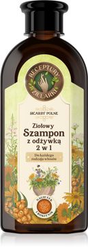 shumee Zeliščarjevi recepti Skarby Polne zeliščni šampon z balzamom 2 v 1 za vse tipe las 350 ml
