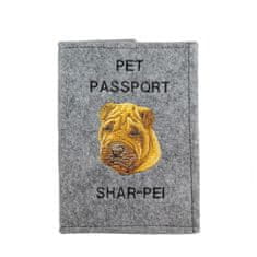 Artdog Šar pei - etui za pasji potni list, ovitek za dokumente, potovalno darilo znamke Art-Dog