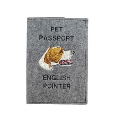 Artdog Pointer - etui za pasji potni list, ovitek za dokumente, potovalno darilo znamke Art-Dog
