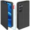 Ovitek za Samsung Galaxy A26 5G pametni magnetni ovitek z zapiranjem, denarnica + steklo