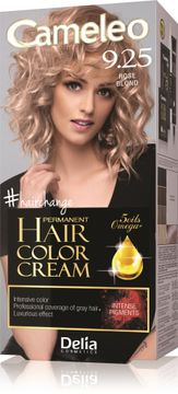 DELIA Delia Cosmetics Cameleo HCC Permanentna barva Omega+ št. 9.25 Rožnato blond 1 pakiranje.