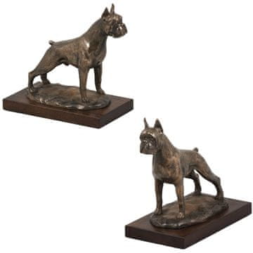 Artdog Boksar, Boksar I - pasja figurica, pisarniška figurica, pokal za pasjo razstavo Art-Dog