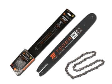 shumee Rezalni komplet, meč 16" (40 cm) + veriga, 3/8", 1,3 mm, 55 oz, 9 zob, nosilec G, Teger