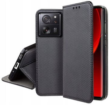 shumee Ovitek za pametno magnetno knjižno ohišje Xiaomi 13T s ključavnico + 9H zaščitno steklo
