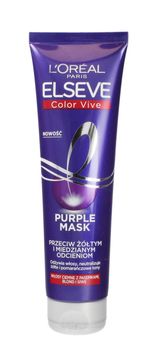 L’Oréal Loreal Elseve Color-Vive vijolična maska za lase proti rumenim in bakrenim tonom 150 ml