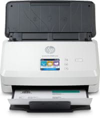 HP Optični bralnik HP Scanjet Pro N4000 Snw1, ploski, 600 x 600 DPI, A4, črno-bel, 6FW08A