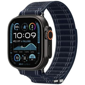 Spigen Pašček Spigen WBF0 za Apple Watch 8/9/10/11/SE/Ultra (44/45/46/49 mm) mornarsko moder