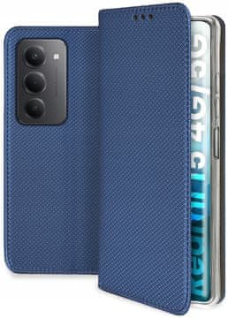 shumee Ovitek za xiaomi redmi 15 5G / 4G s pametnim magnetnim preklopnim etuijem + 9H steklo